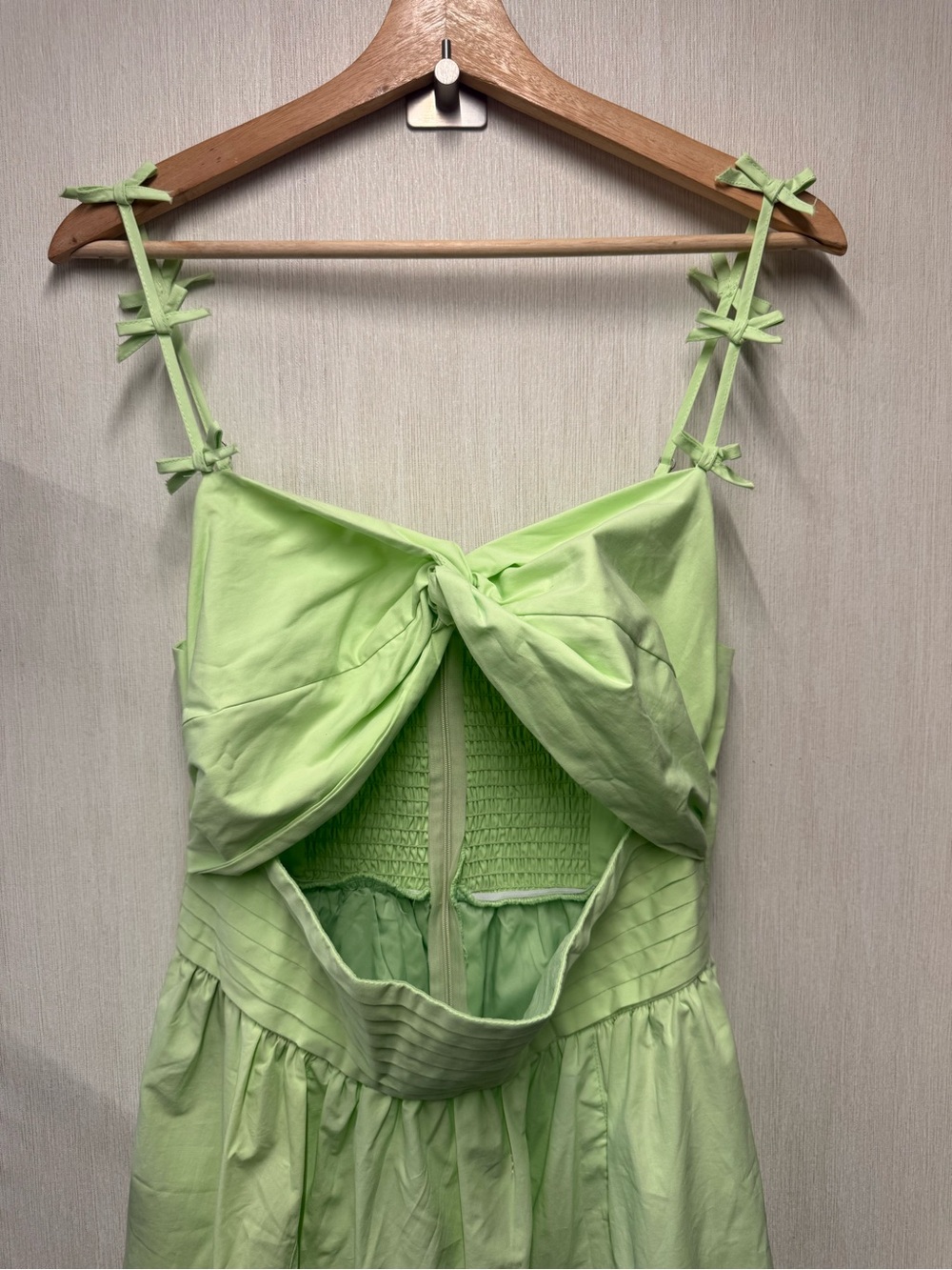 NWT Heyson “Summer I Turned Pretty” Limelight Midi Dress, Size Large - Picture 3 of 11